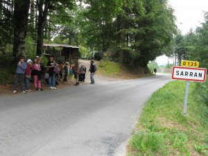 En route pour le Puy de Sarran