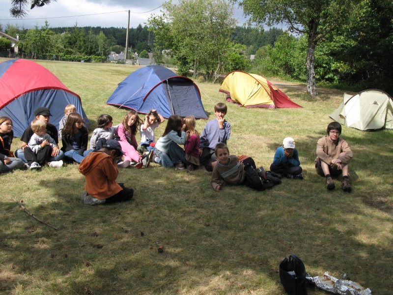 ça y est le campement est installé