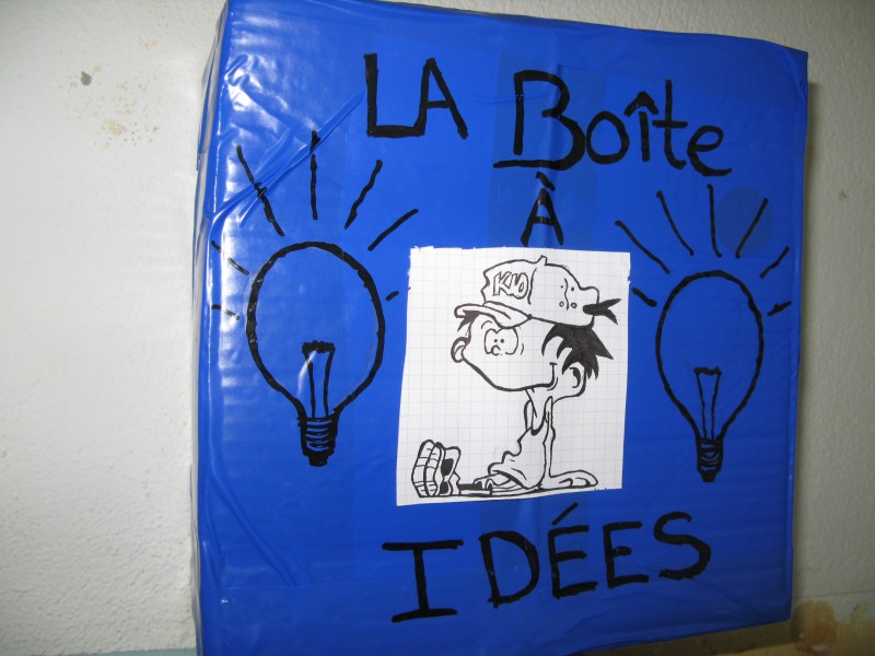 La boîte à idées
