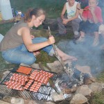 Repas sur le feu