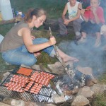 Repas sur le feu