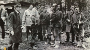 histoire-01 Saint Priest de Gimel : les militants de Peuple et Culture donnent les premiers coups de pioche de Voilco