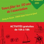 Flyer 50 ans