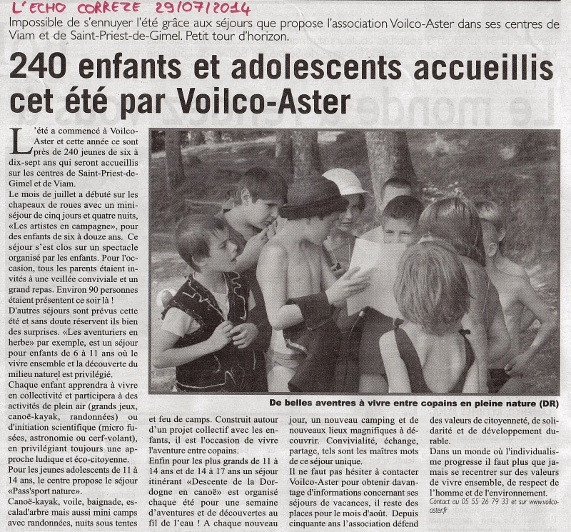 L'Echo 29/07/2014